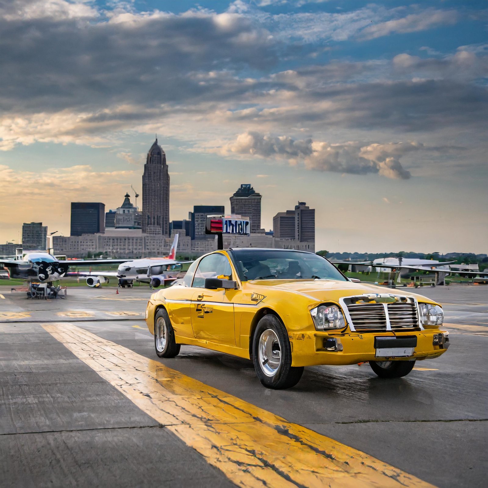 Exploring Cincinnati with the Iconic Yellow Cab Experience by Moe’s Airport Taxi Service